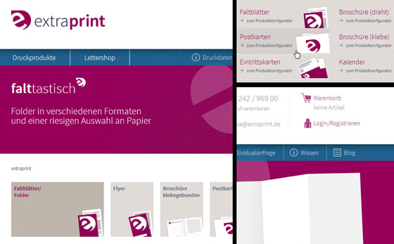 extraprint Online Druckerei